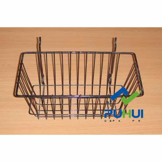 Gridwall Accessory Fittings Retail Iron Steel Wire Pocket Hanger (PHH107A)
