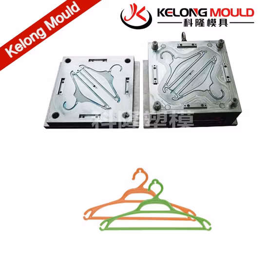 Plastic Rack Top Clothes Sweater Hanger with Metal Hook for Adult