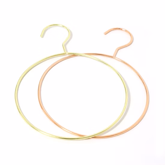 Custom Logo Luxury Space Saving Gold Wire Baby Kids Hijab Scarf Skirt Pant Laundry Coat Suit Trouser Acrylic Fabric Velvet Wood Metal Plastic Clothes Hanger